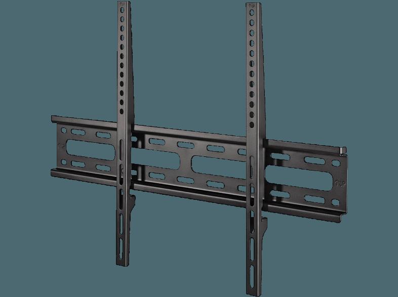 HAMA 108771 TV-Wandhalterung FIX, 1 Stern, XL, 165 cm (65“), schwarz