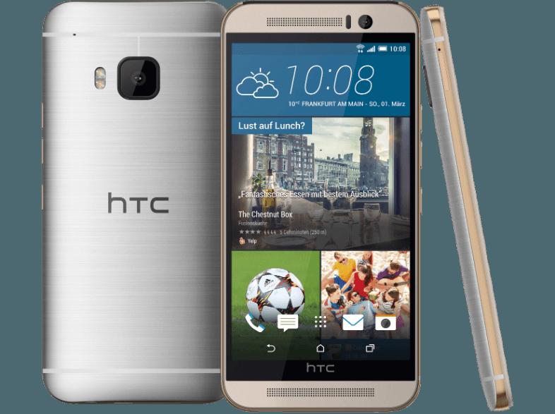 HTC One M9 32 GB Silber/Gold