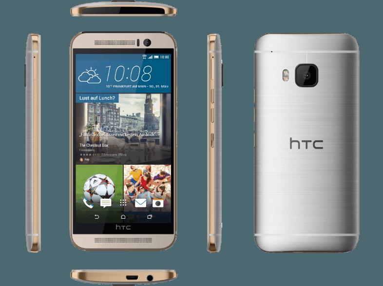 HTC One M9 32 GB Silber/Gold