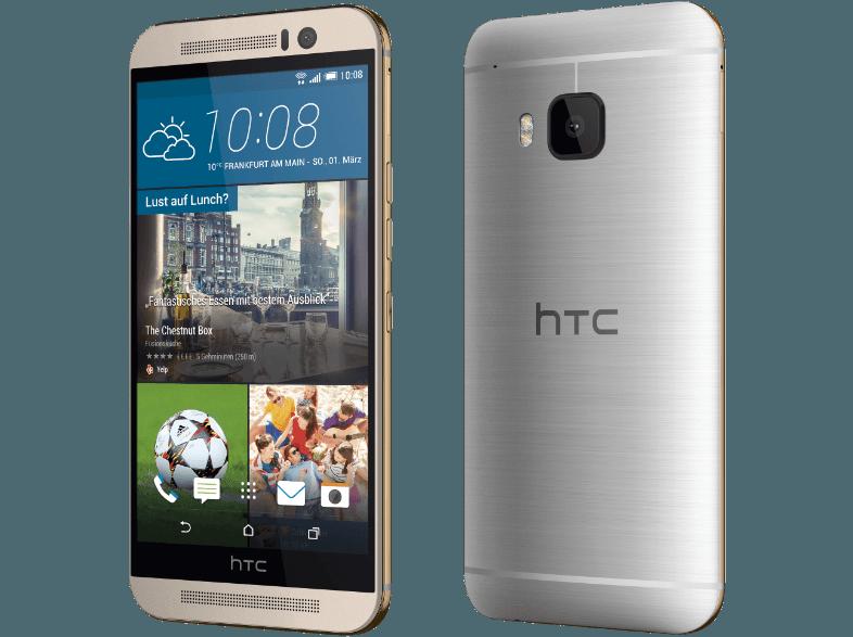 HTC One M9 32 GB Silber/Gold