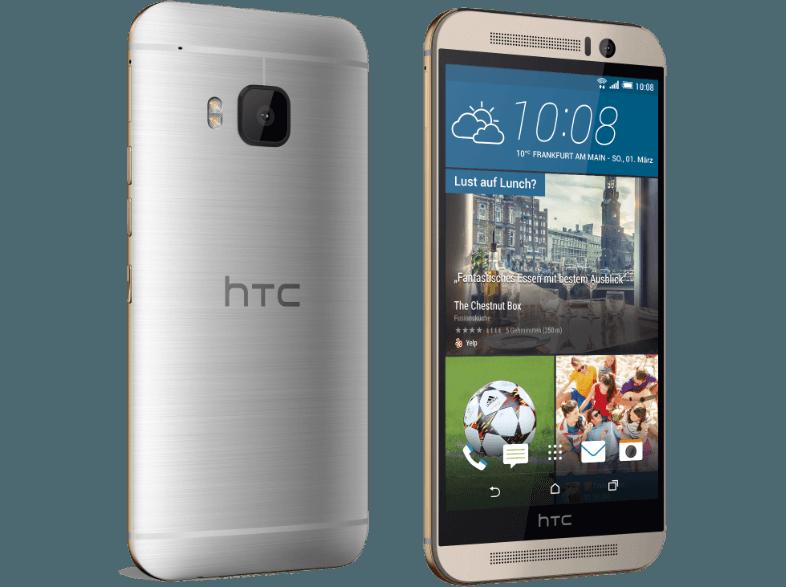 HTC One M9 32 GB Silber/Gold