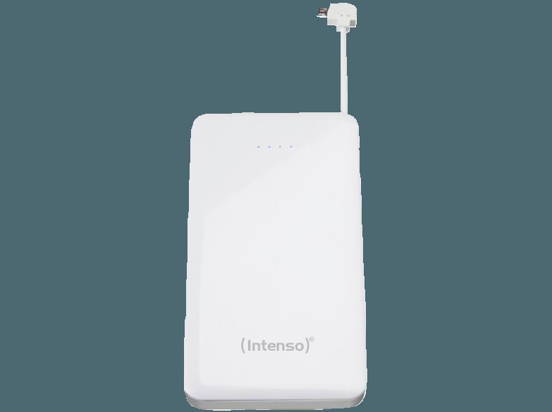 INTENSO 7331512 Powerbnak Slim  4000 mAh Weiß, INTENSO, 7331512, Powerbnak, Slim, 4000, mAh, Weiß