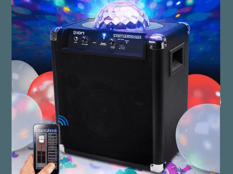 ION Party Rocker Live Lautsprecher Schwarz, ION, Party, Rocker, Live, Lautsprecher, Schwarz