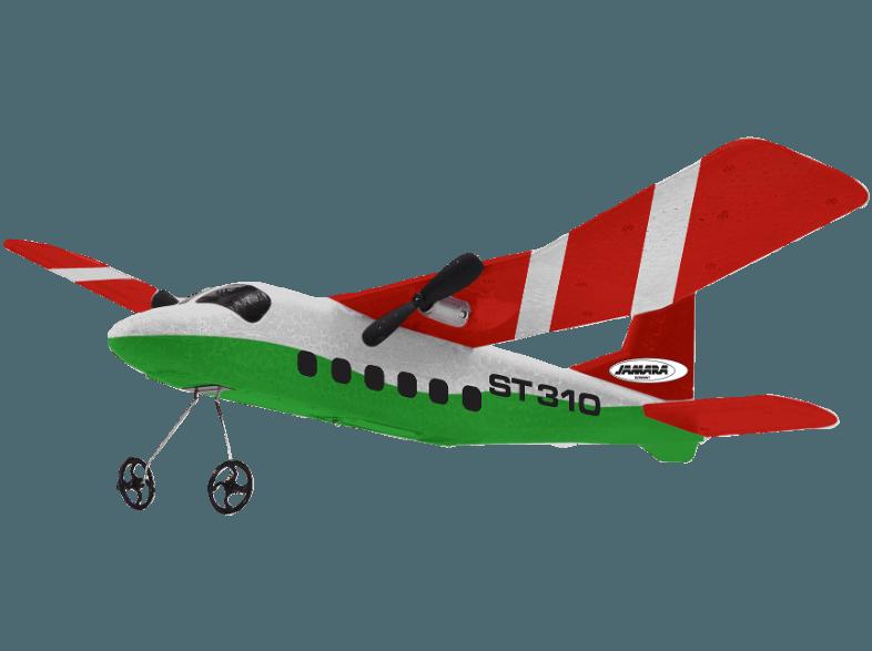 JAMARA 012300 ST310 Flugzeug Weiß, Rot, Grün