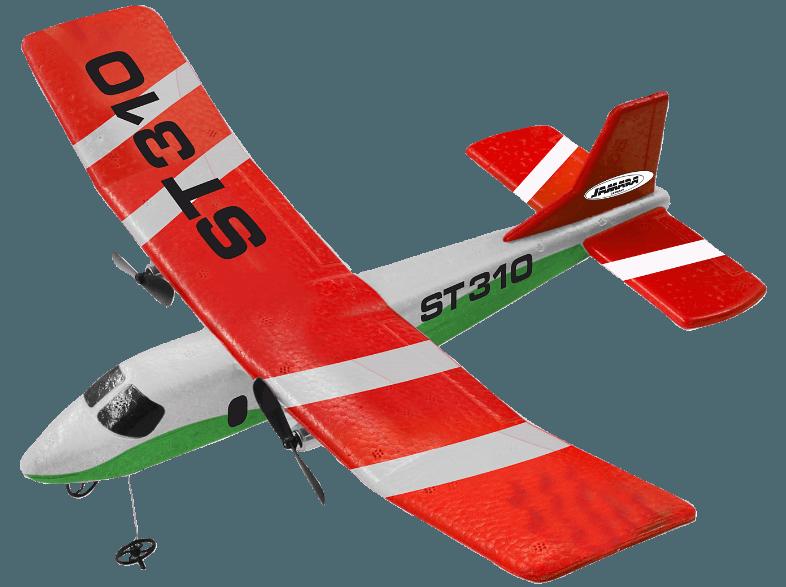 JAMARA 012300 ST310 Flugzeug Weiß, Rot, Grün