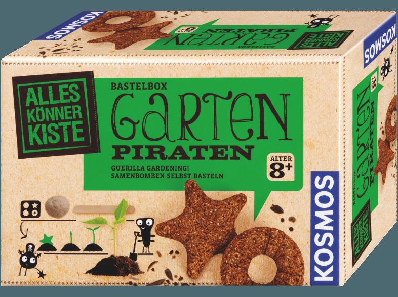 KOSMOS 604028 Bastelbox Garten-Piraten Mehrfarbig, KOSMOS, 604028, Bastelbox, Garten-Piraten, Mehrfarbig