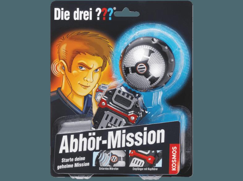 KOSMOS 631970 Die Drei ??? Abhörmission Schwarz, Silber, KOSMOS, 631970, Drei, ???, Abhörmission, Schwarz, Silber