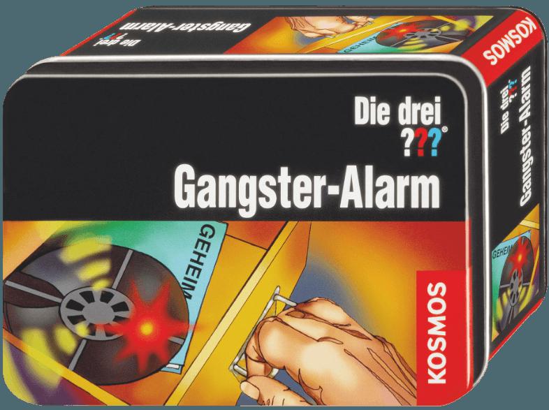 KOSMOS 631994 Die Drei ??? Gangster-Alarm Schwarz, Silber