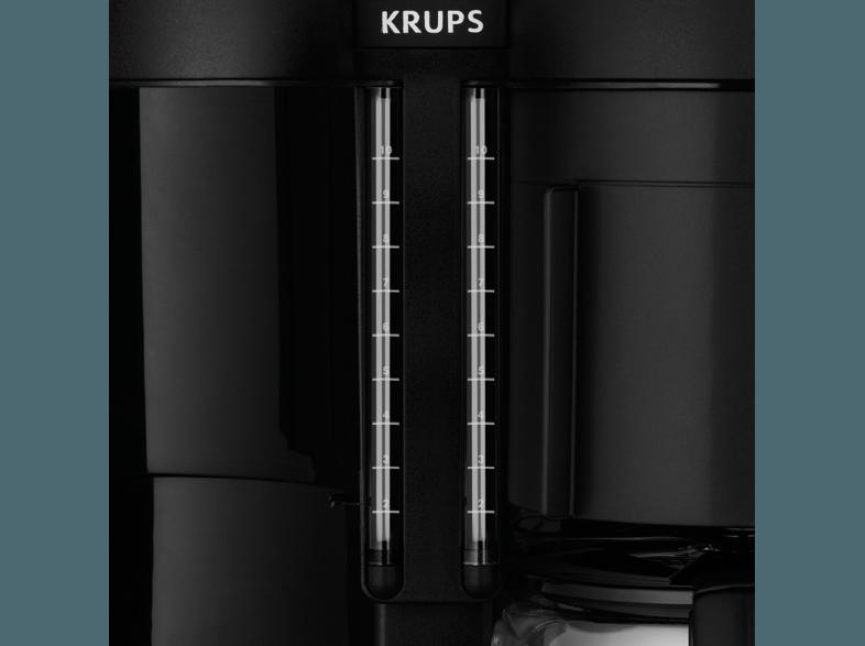 KRUPS KM 8508 Duothek Plus Kombiautomat Kaffee/Tee Schwarz (2 Glaskannen)