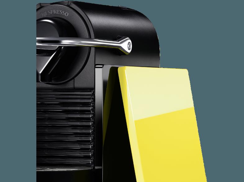 KRUPS XN3020 Krups Nespresso Pixie, Welcomepack Kapeslmaschine Black/Electric Lemon