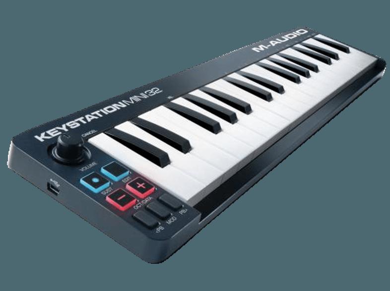 M-AUDIO Keystation Mini 32 MKII Controller Keyboard, M-AUDIO, Keystation, Mini, 32, MKII, Controller, Keyboard