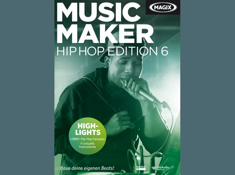 MAGIX Music Maker Hip Hop Edition 6, MAGIX, Music, Maker, Hip, Hop, Edition, 6