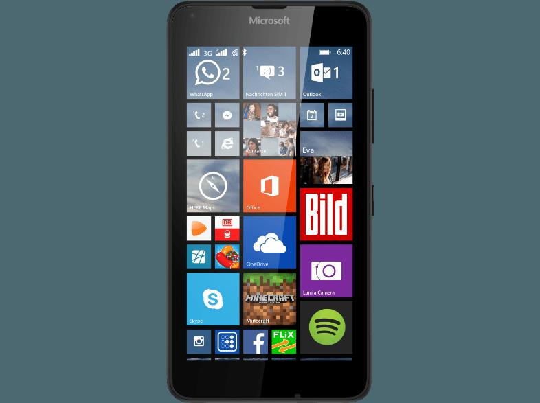 MICROSOFT Lumia 640 DS 8 GB Schwarz Dual SIM