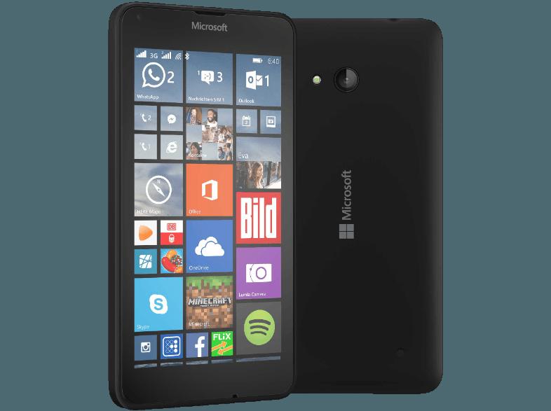 MICROSOFT Lumia 640 DS 8 GB Schwarz Dual SIM