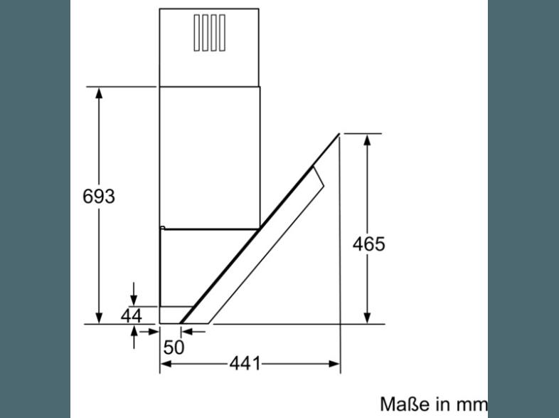 NEFF D39GH64N0 Dunstabzugshaube (441 mm tief)