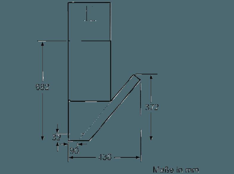 NEFF D39MH64N1 Dunstabzugshaube (436 mm tief), NEFF, D39MH64N1, Dunstabzugshaube, 436, mm, tief,