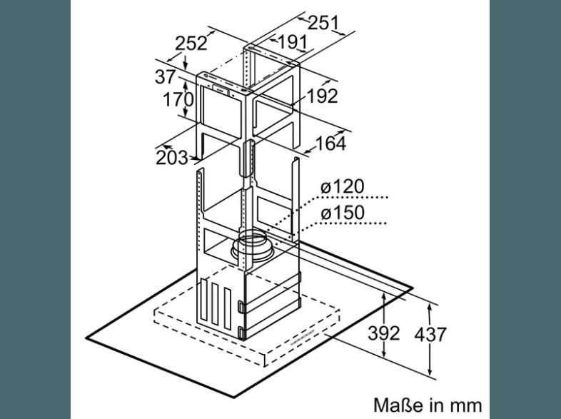 NEFF I89EH52N0 Dunstabzugshaube (680 mm tief)