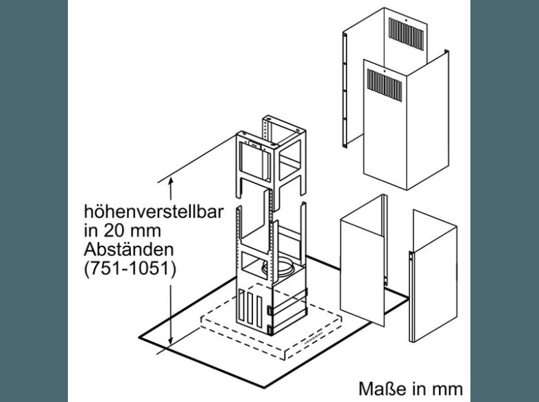 NEFF I89EH52N0 Dunstabzugshaube (680 mm tief)