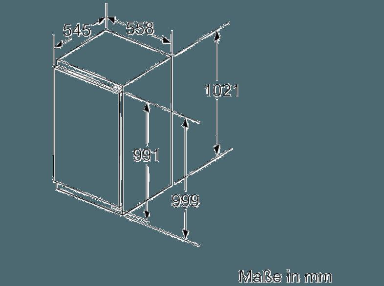 NEFF KI2323D40 Kühlschrank (105 kWh/Jahr, A   , 1021 mm hoch, Weiß), NEFF, KI2323D40, Kühlschrank, 105, kWh/Jahr, A, , 1021, mm, hoch, Weiß,