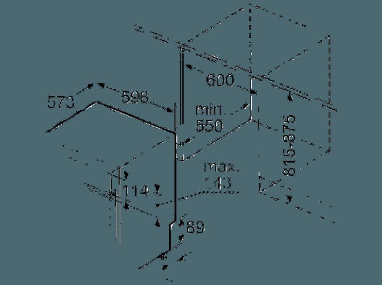 NEFF S41N53S7EU Geschirrspüler (A   , 598 mm breit, 44 dB (A), Schwarz)