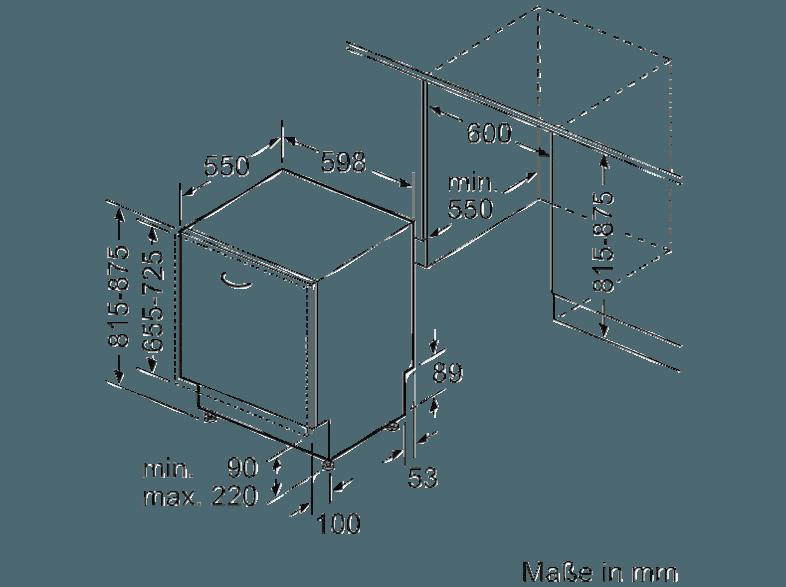 NEFF S51N53X7EU Geschirrspüler (A  , 598 mm breit, 44 dB (A), Weiß), NEFF, S51N53X7EU, Geschirrspüler, A, , 598, mm, breit, 44, dB, A, Weiß,