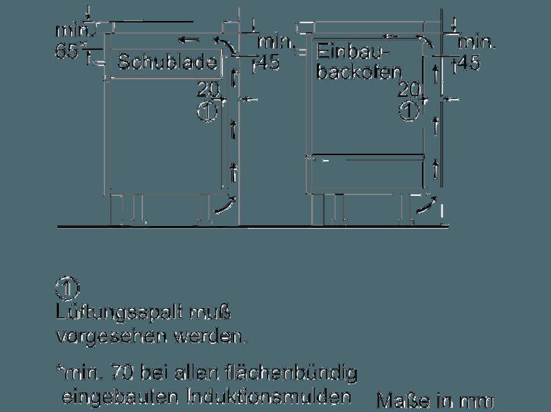 NEFF T53D53N2 Induktions-Kochfelder (583 mm breit, 4 Kochfelder), NEFF, T53D53N2, Induktions-Kochfelder, 583, mm, breit, 4, Kochfelder,