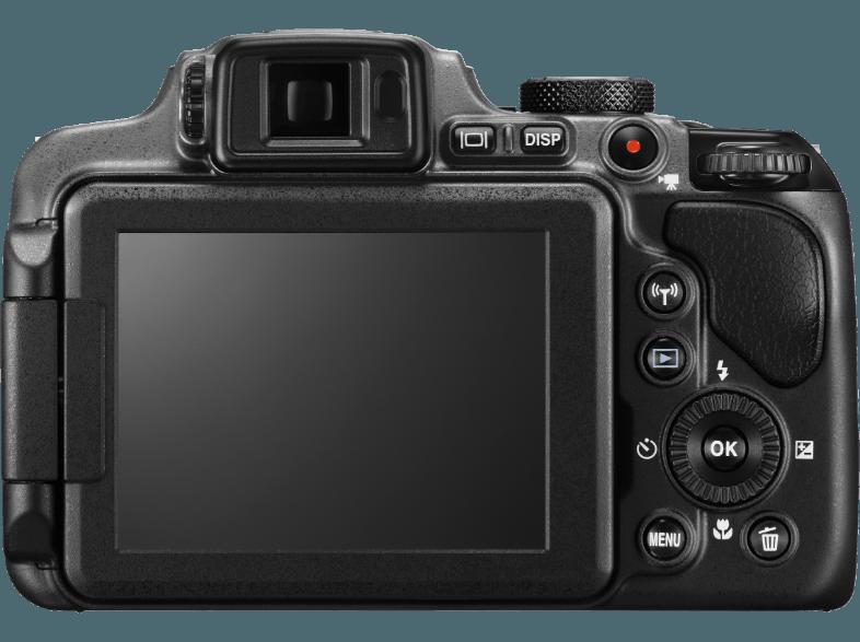 NIKON COOLPIX P610  Schwarz (16 Megapixel, 60x opt. Zoom, 7.5 cm TFT-LCD, WLAN), NIKON, COOLPIX, P610, Schwarz, 16, Megapixel, 60x, opt., Zoom, 7.5, cm, TFT-LCD, WLAN,