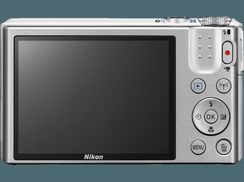 NIKON COOLPIX S7000  Weiß (16 Megapixel, 20x opt. Zoom, 7.5 cm TFT-LCD, WLAN)