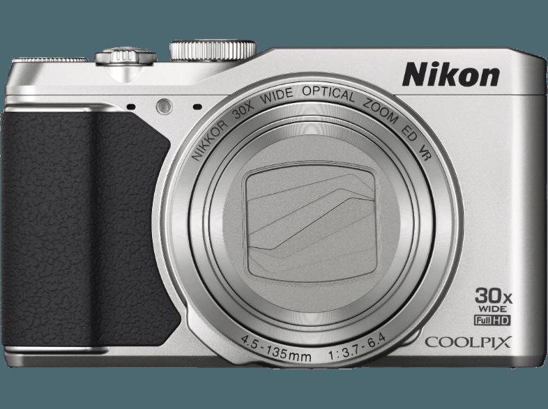 NIKON COOLPIX S9900  Silber (16 Megapixel, 30x opt. Zoom, 7.5 cm TFT-LCD, WLAN)