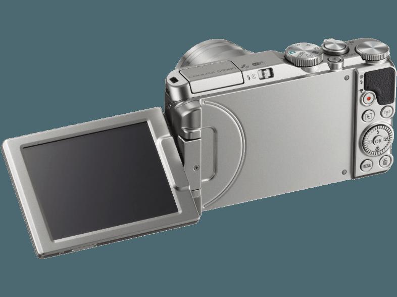 NIKON COOLPIX S9900  Silber (16 Megapixel, 30x opt. Zoom, 7.5 cm TFT-LCD, WLAN)