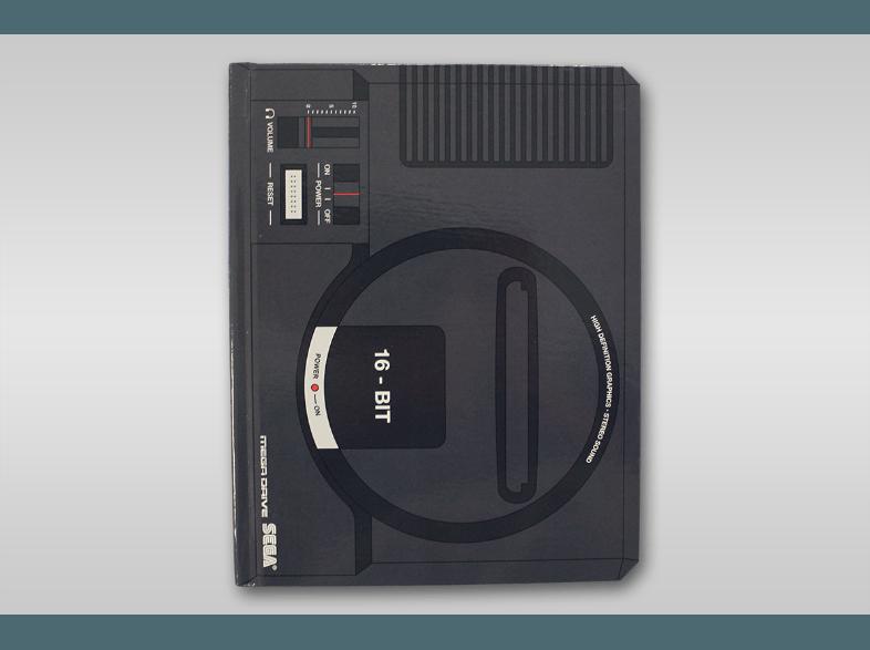 Notizbuch Mega Drive Konsole