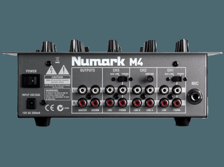 NUMARK M4 DJ-Mixer (Schwarz)