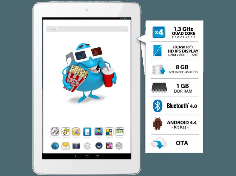 ODYS Junior Tab 8 Pro 8 GB  Tablet Weiss