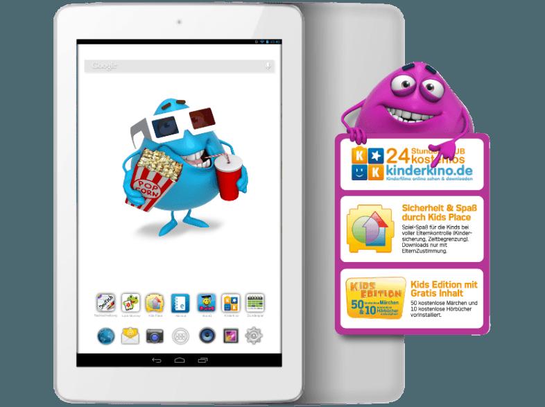 ODYS Junior Tab 8 Pro 8 GB  Tablet Weiss, ODYS, Junior, Tab, 8, Pro, 8, GB, Tablet, Weiss