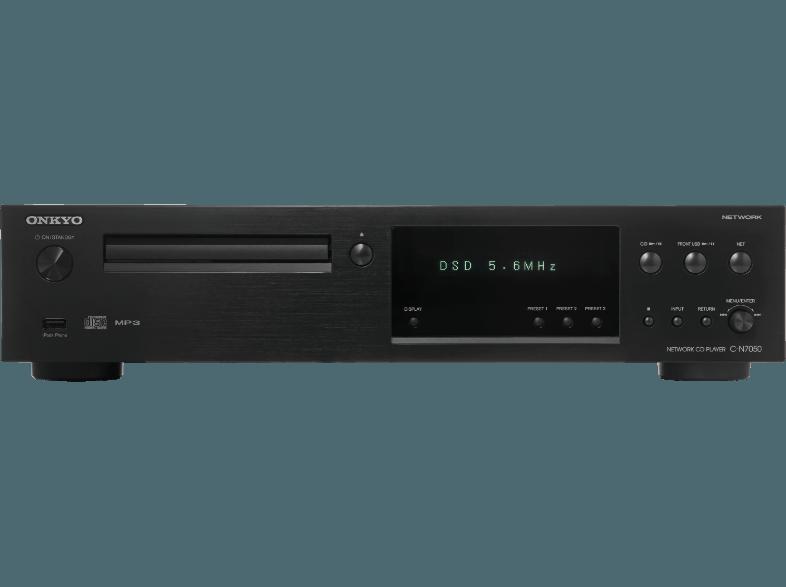 ONKYO C-N7050 CD Player (mit Netzwerkfunktion) (Schwarz)