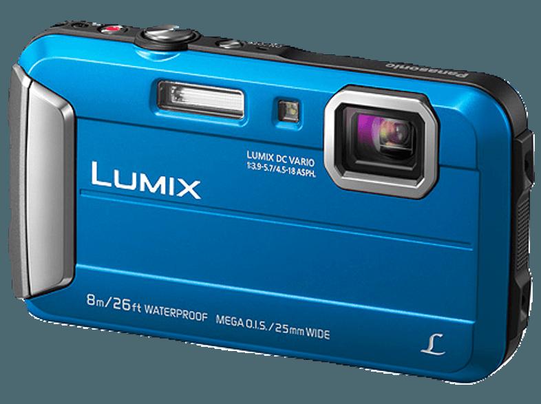 PANASONIC DMC-FT30 EG-D  Blau (16.1 Megapixel, 4x opt. Zoom, 6.8 cm TFT-LCD), PANASONIC, DMC-FT30, EG-D, Blau, 16.1, Megapixel, 4x, opt., Zoom, 6.8, cm, TFT-LCD,