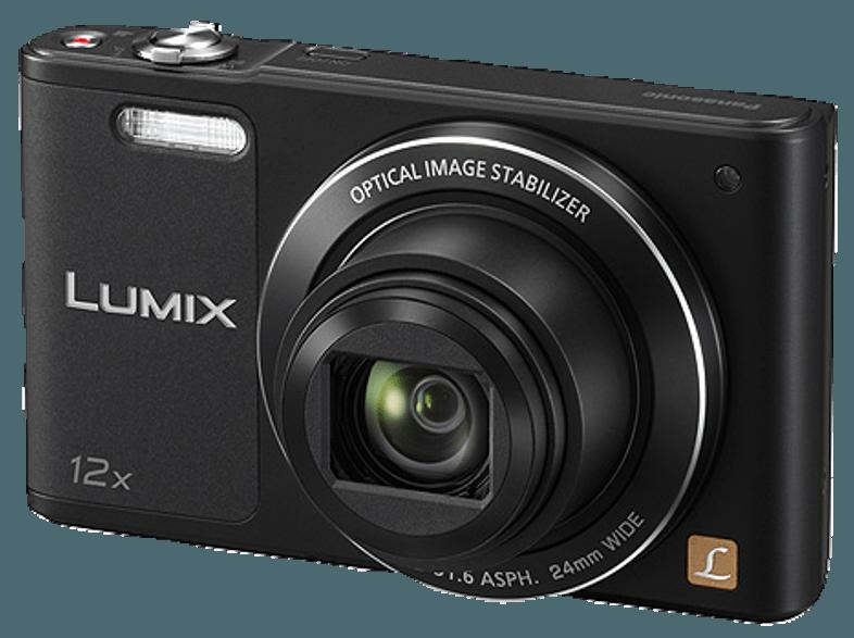 PANASONIC DMC-SZ10 EG-K  Schwarz (16 Megapixel, 12x opt. Zoom, 6.4 cm TFT-LCD, WLAN), PANASONIC, DMC-SZ10, EG-K, Schwarz, 16, Megapixel, 12x, opt., Zoom, 6.4, cm, TFT-LCD, WLAN,