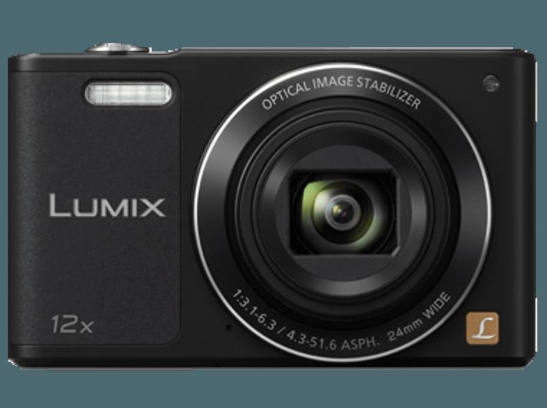 PANASONIC DMC-SZ10 EG-K  Schwarz (16 Megapixel, 12x opt. Zoom, 6.4 cm TFT-LCD, WLAN)