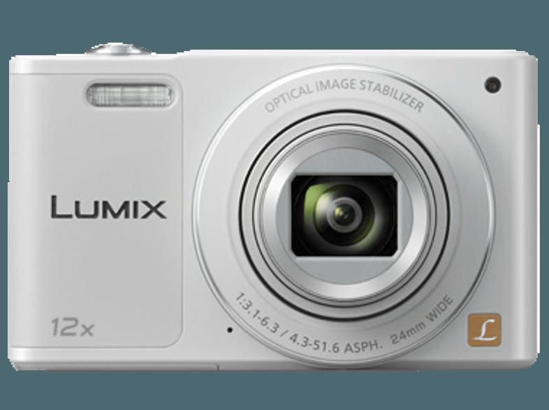 PANASONIC DMC-SZ10 EG-K  Weiß (16 Megapixel, 12x opt. Zoom, 6.4 cm TFT-LCD, WLAN), PANASONIC, DMC-SZ10, EG-K, Weiß, 16, Megapixel, 12x, opt., Zoom, 6.4, cm, TFT-LCD, WLAN,