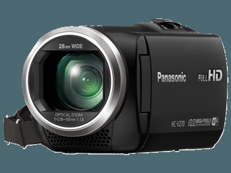 PANASONIC HC-V270 EG-K Camcorder (50x, BSI MOS, 25p, 50p, 25p, 50p, 2.51 Megapixel,)