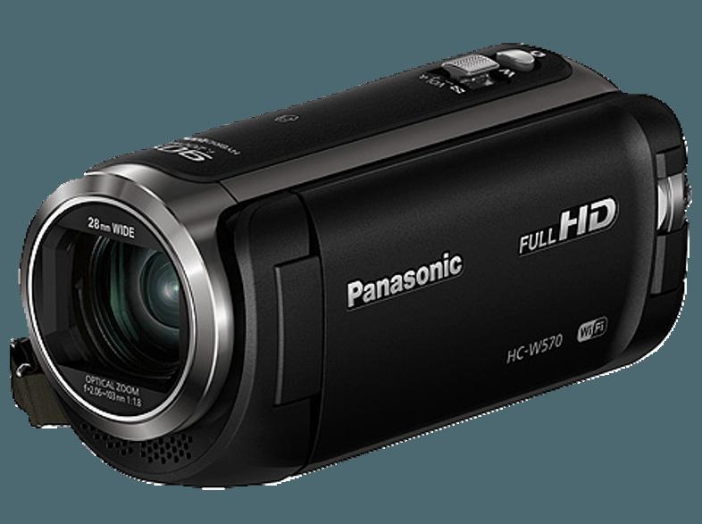 PANASONIC HC-W570 EG-K Camcorder (50x, BSI, 25p, 50p, 25p, 50p, )