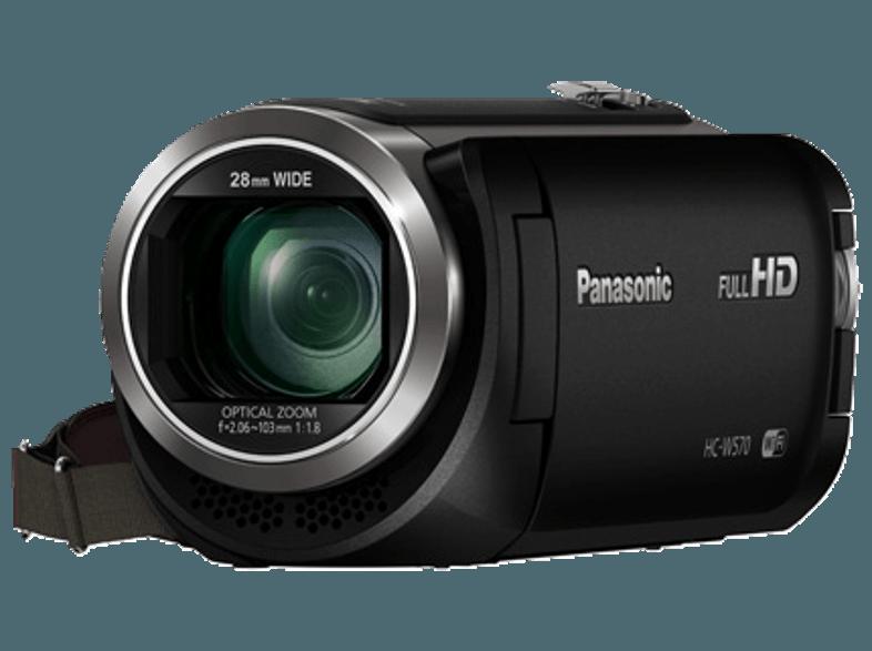 PANASONIC HC-W570 EG-K Camcorder (50x, BSI, 25p, 50p, 25p, 50p, )