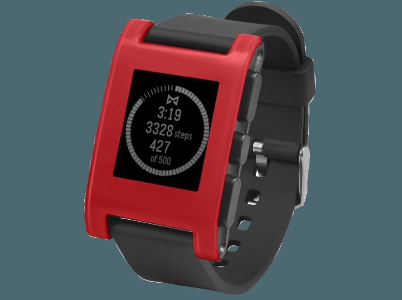 PEBBLE Smart Watch Rot (Smart Watch)