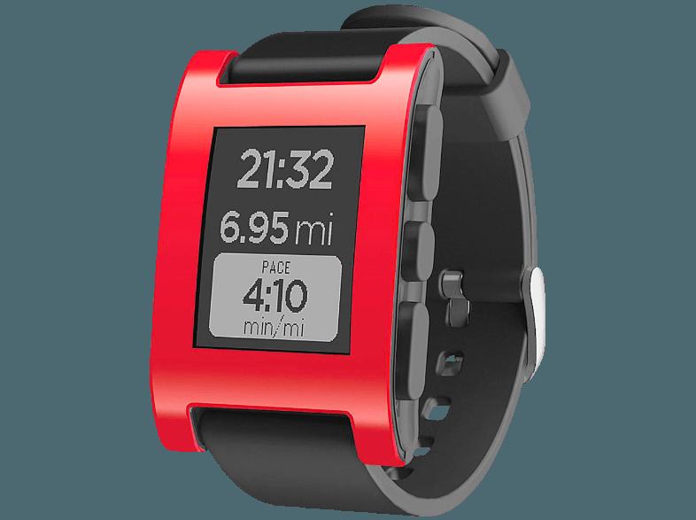 PEBBLE Smart Watch Rot (Smart Watch)