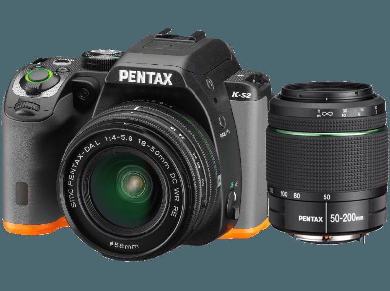 PENTAX K-S2    Objektiv 18-50 mm, 50-200 mm f/4-5.6, f/4-5.6 (20.12 Megapixel, CMOS)