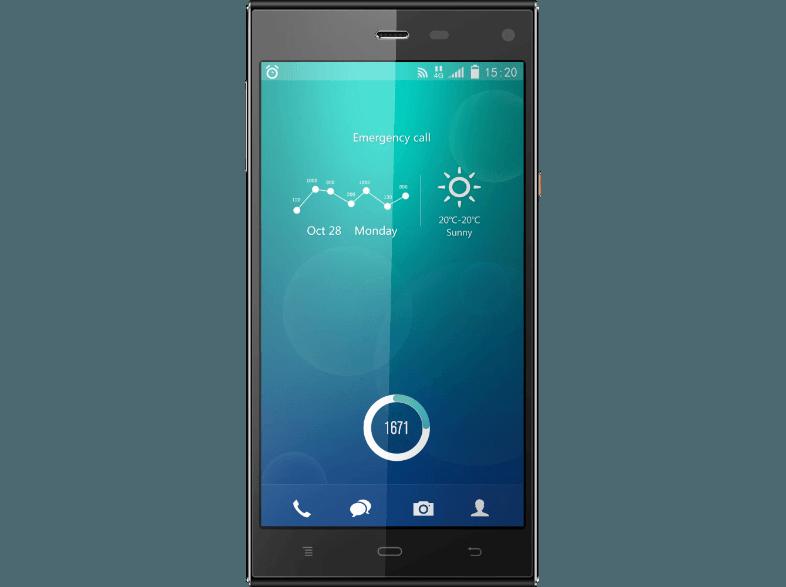 PHICOMM Passion 32 GB Schwarz Dual SIM