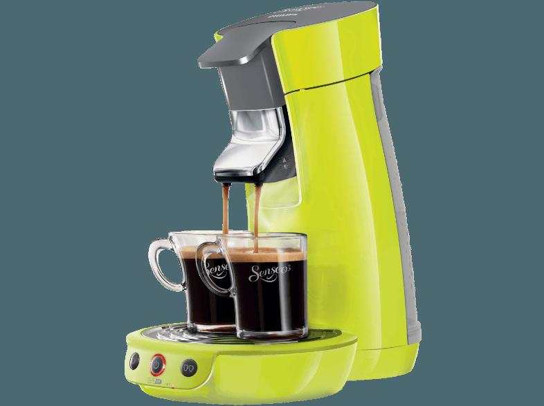 PHILIPS Senseo Viva Café HD7825/10 Kaffeepadmaschine (0.9 Liter, Limegelb)