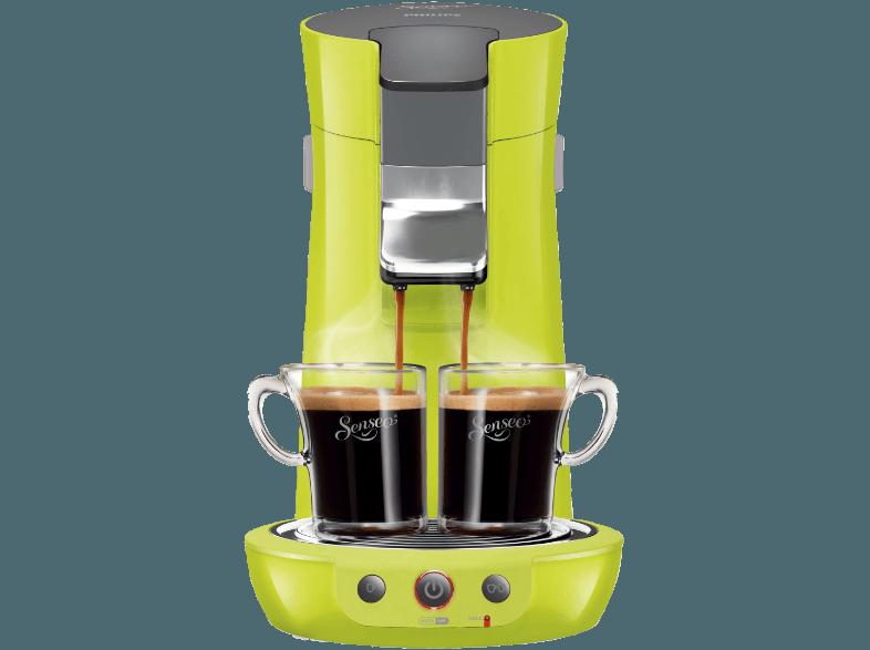 PHILIPS Senseo Viva Café HD7825/10 Kaffeepadmaschine (0.9 Liter, Limegelb)