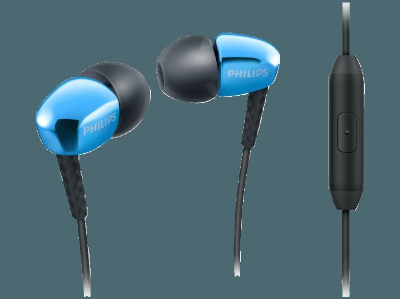 PHILIPS SHE 3905BL/00 Kopfhörer Blau