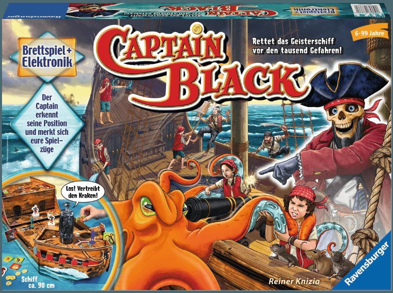 RAVENSBURGER 22293 Captain Black Schwarz, RAVENSBURGER, 22293, Captain, Black, Schwarz